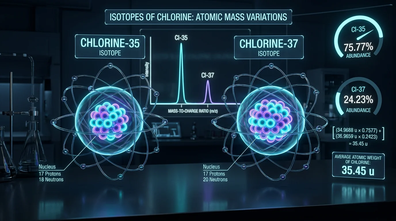 Why Molecular Weight Isn't a Whole Number: Isotopes Explained